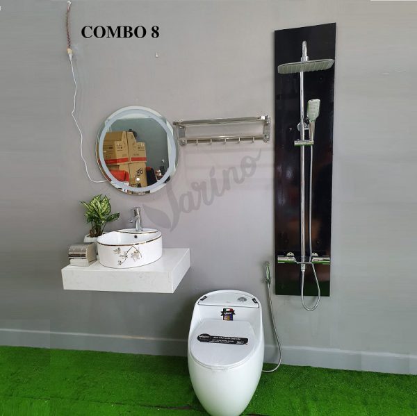 Trọn bọ combo nhà tắm số 08